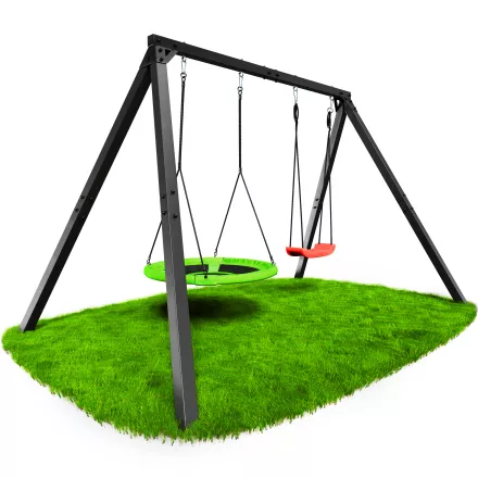 wzmocniona huśtawka premium - bocianie gniazdo + stelaż pks001