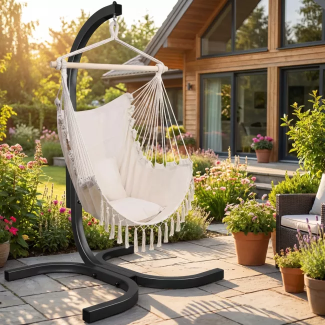 Beżowe krzesło brazylijskie